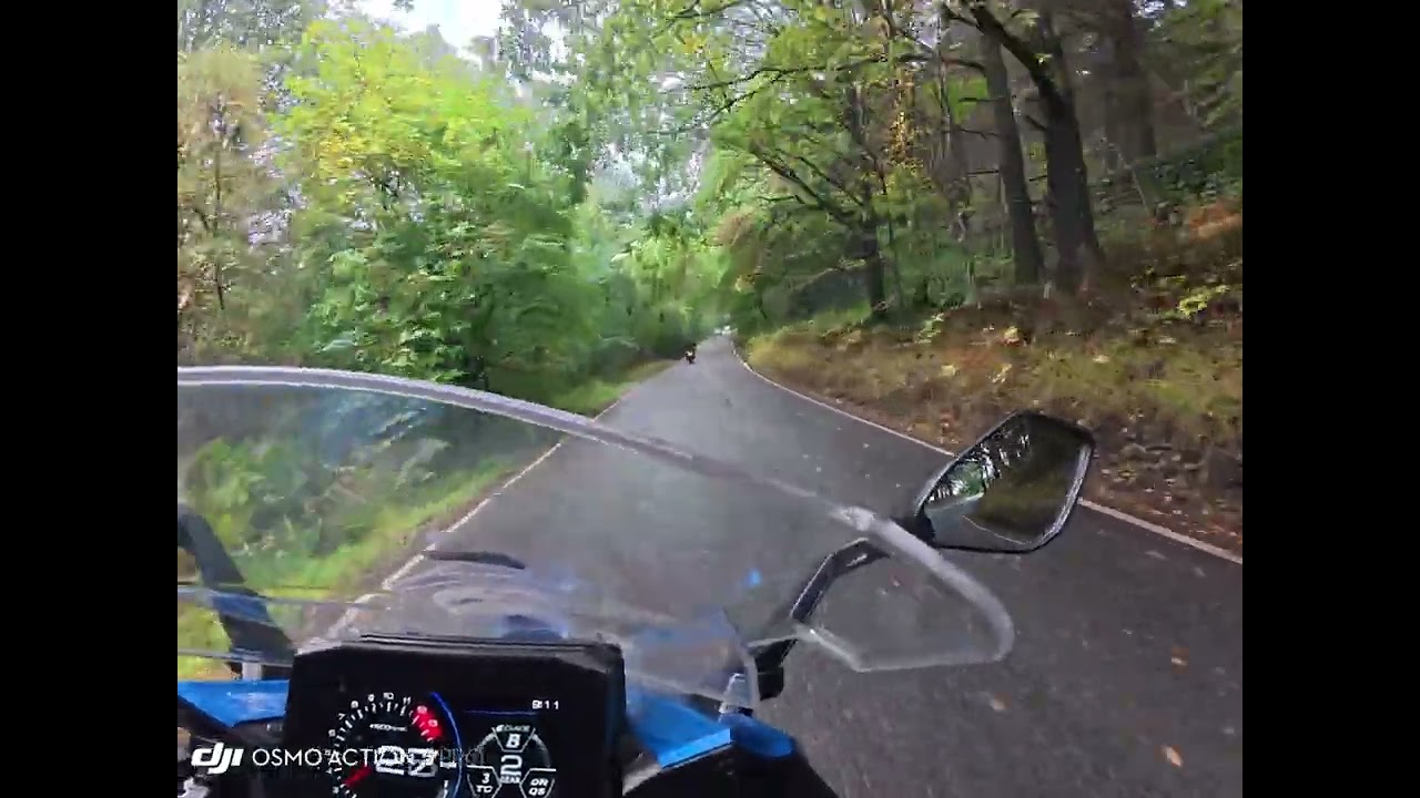 September 2025, breakfast ride over Strines following @crazylegsonabike on his Royal Enfield 