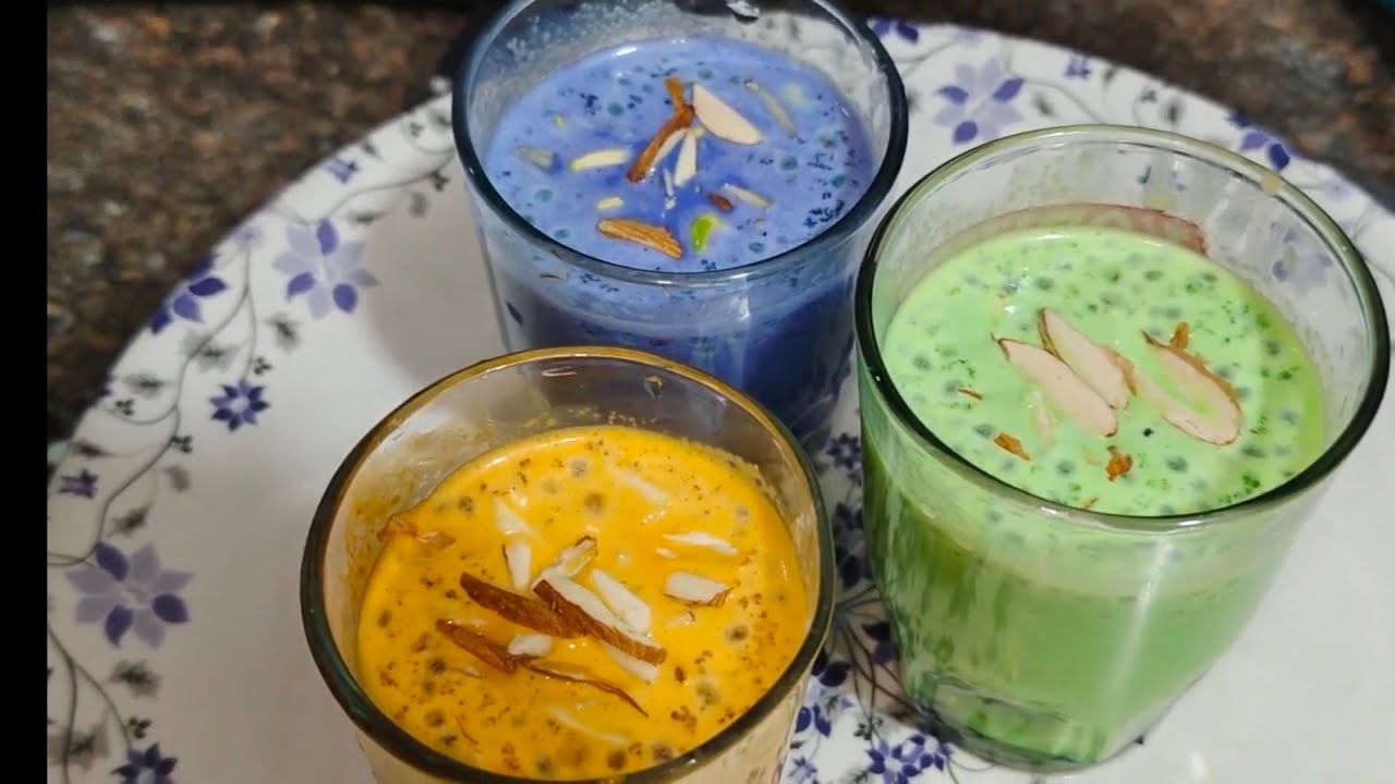 இன்னைக்கு இஃப்த்தார்கு  கஸ்டர்டு சர்பத் செஞ்சிடலாம் 😍