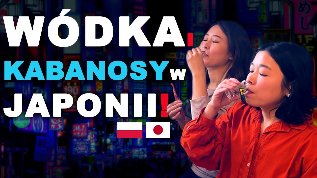 Japonki próbują polskiej wódki oraz kabanosów!