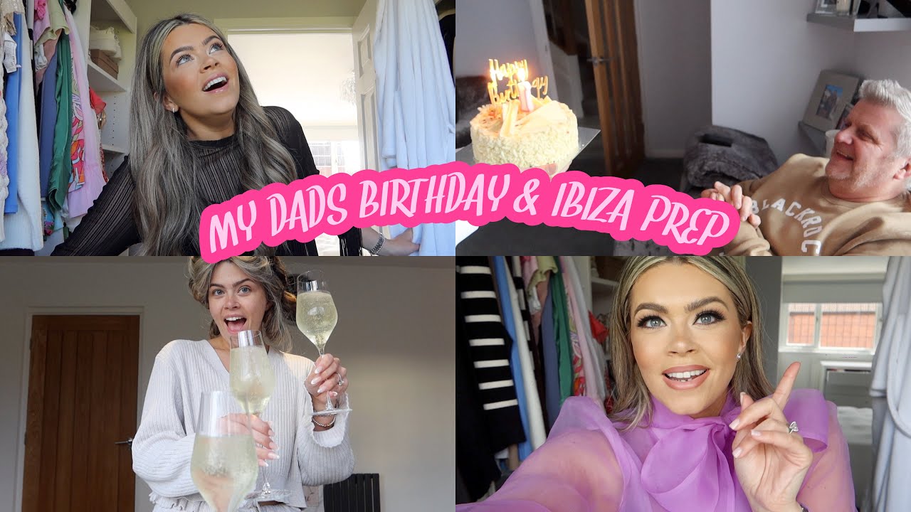 MY DADS BIRTHDAY & IBIZA PREP - WEEKLY VLOG | PAIGE