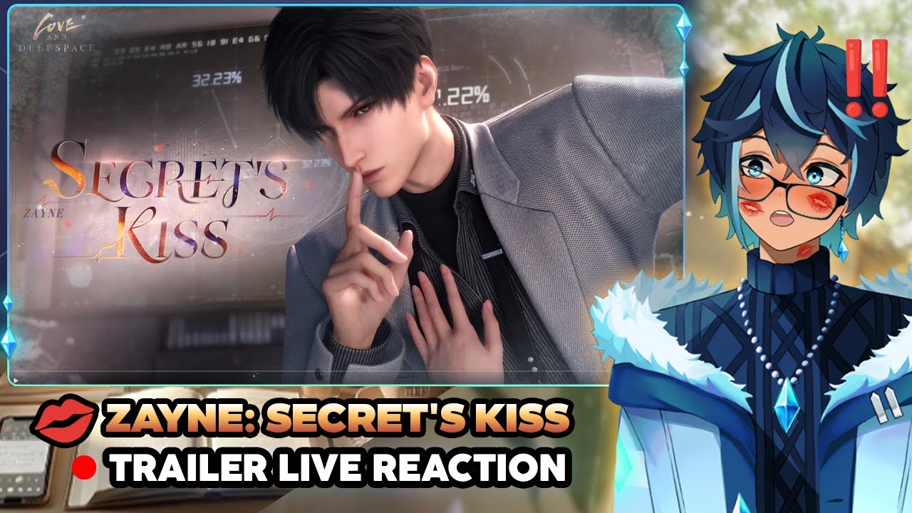 🤫 Niyeko Reacts to Zayne: Secret's Kiss Trailer | Love and Deepspace 💋