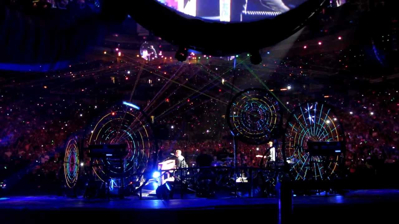 Coldplay - Back to the Future Intro & Hurts Like Heaven, Boston 7/29/2012