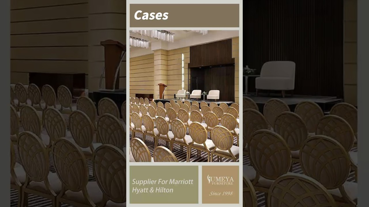 Luxury Hotel Secret? 🤫 Yumeya Metal Wood Grain Chairs! Trusted by Sheraton, Hilton, Hyatt Globally.🔥