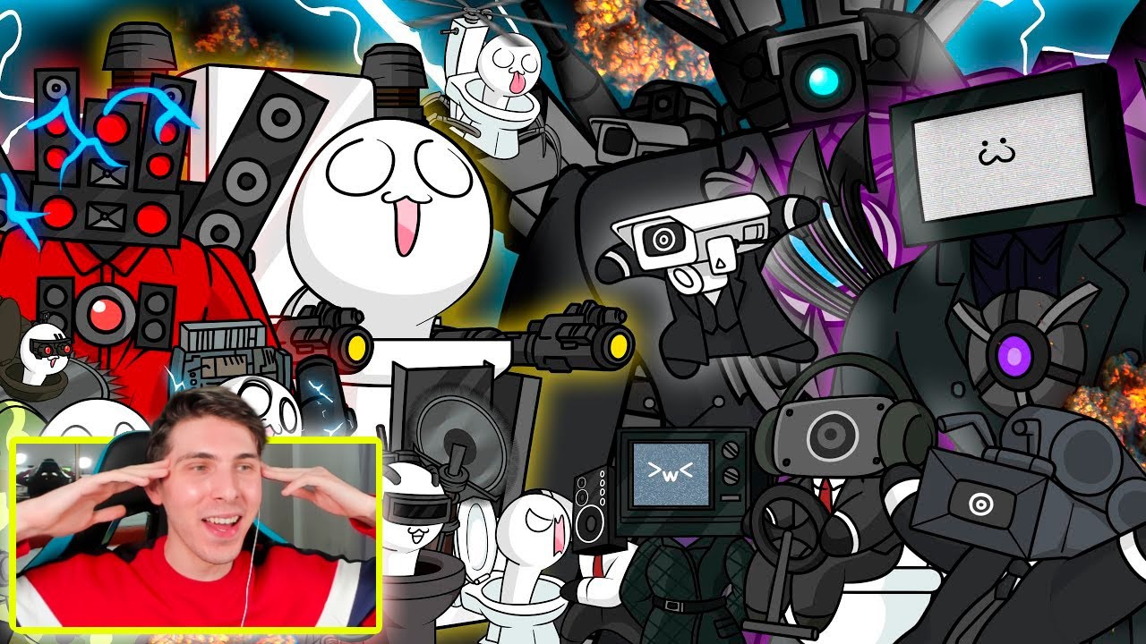 LAS ANIMACIONES DE SKIBIDI TOILET MÁS DIVERTIDAS 😂 *MUY GRACIOSO* - TheKalo REACCIONA A somacguffin