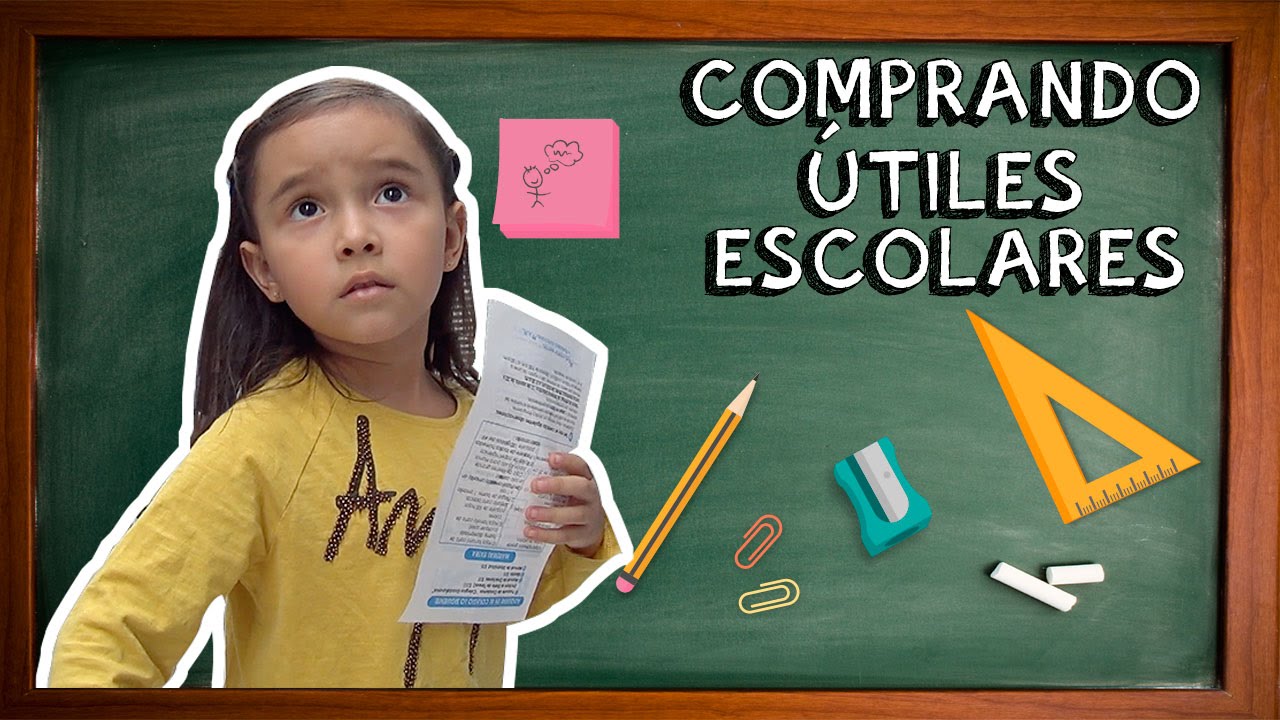 Comprando útiles escolares