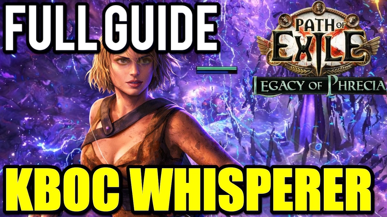 [PoE 1] Strong and Tanky Event Starter! Kinetic Blast of Clustering Whisperer | Legacy of Phrecia