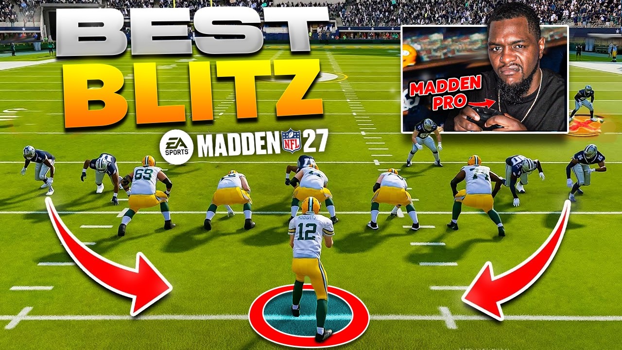 Как исполнить ЛУЧШИЙ БЛИЦ в Madden 27! МГНОВЕННОЕ ДАВЛЕНИЕ С ФЛАНГА