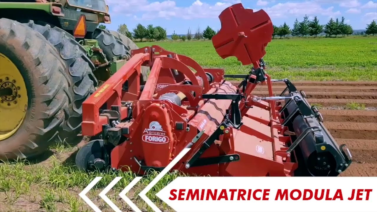 Seed Drill Modula JET  | Forigo Roteritalia