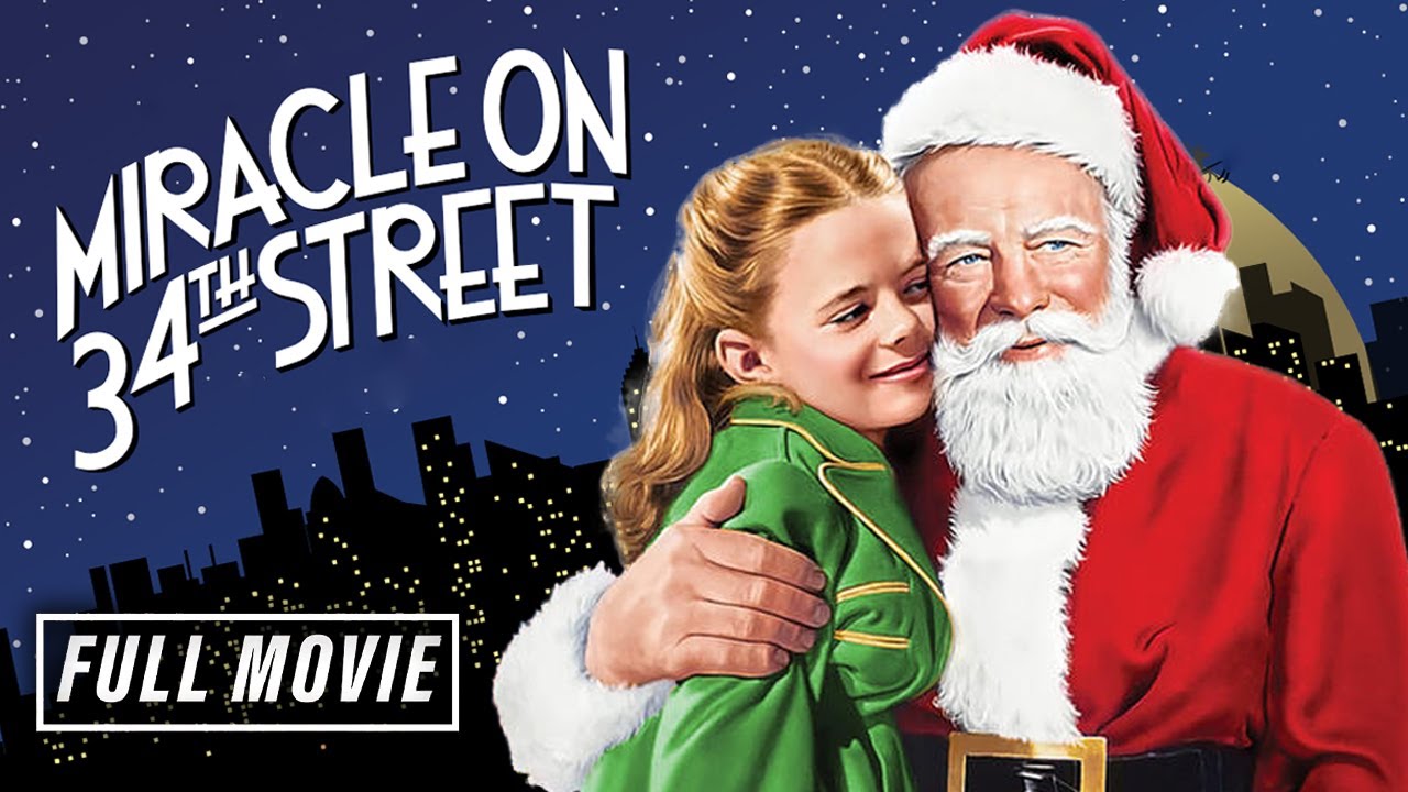 Iconic 20th Century Fox Christmas Movie | The Miracle on 34th Street (1955) | Full Movie