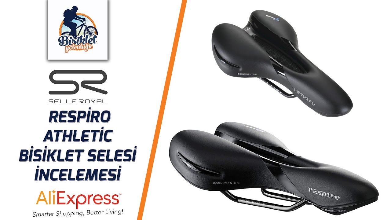 Klimalı Bisiklet Selesi İnceleme - Selle Royal Respiro Athletic (#Aliexpress) (20 Mayıs 2017)