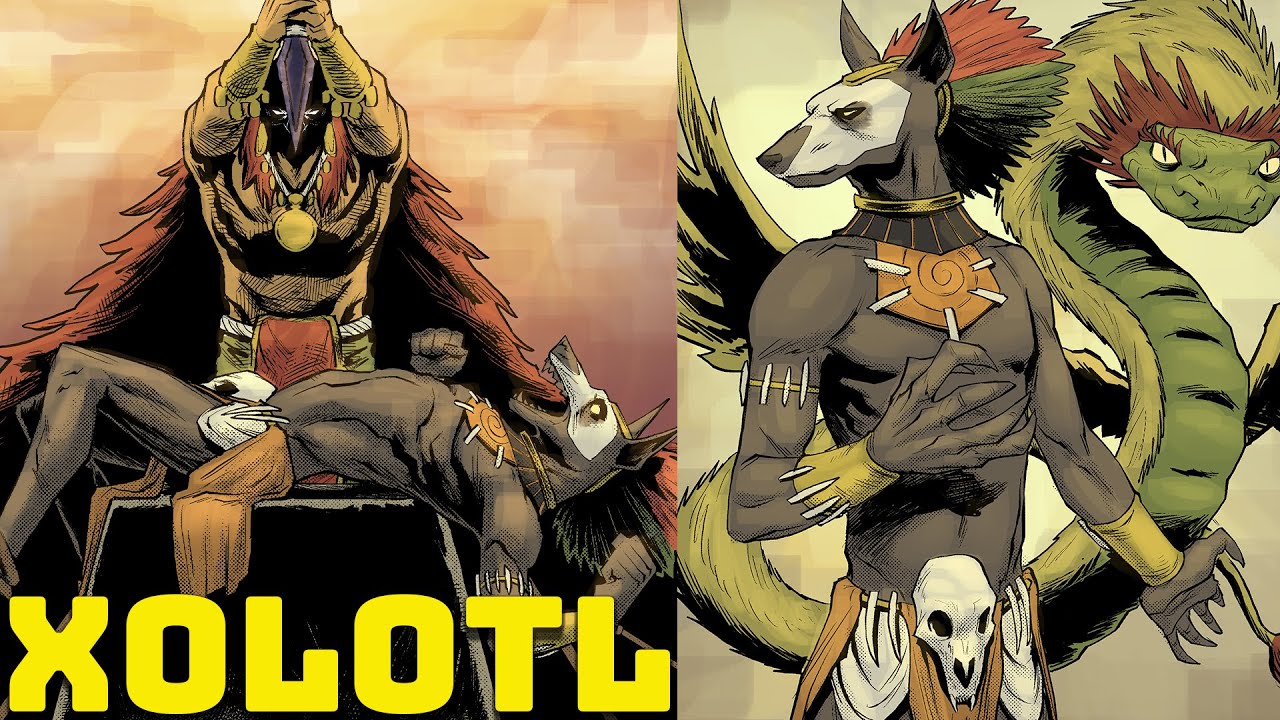 Xolotl – Il Dio dei Morti – Mitologia Azteca