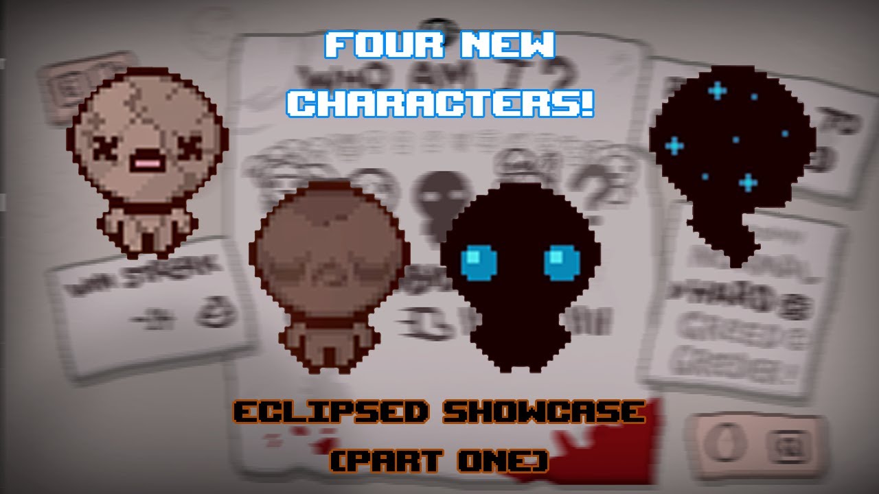 Bomb Healing and Active Item Wisps! - Eclipsed Character Showcase | Tboi Repentance