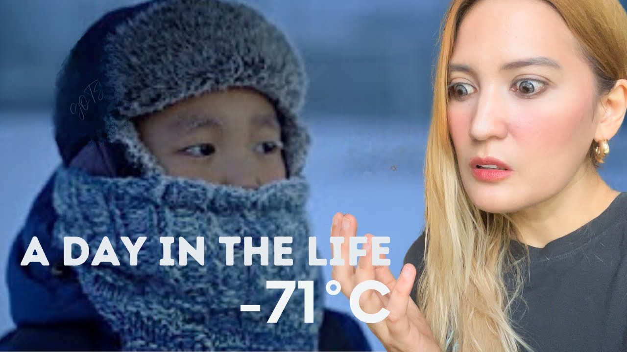 Реакция на «Один день в самой холодной деревне на Земле -71°C | Якутия, Сибирь» от ​⁠@KiunB ~ Пря...