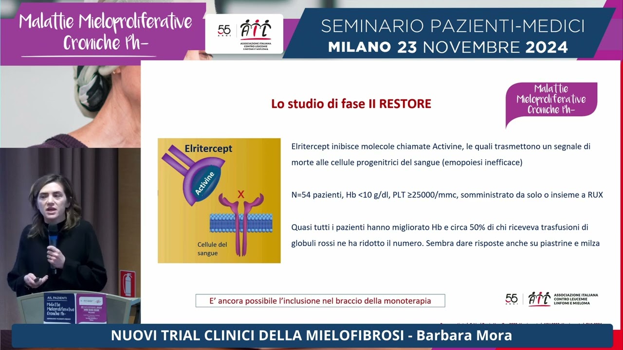 Nuovi tral clinici della Mielofibrosi