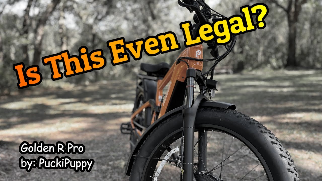 Законен ли этот новый электровелосипед? PuckiPuppy Golden R Pro