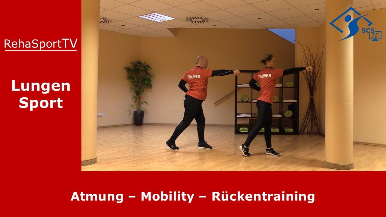RehaSportTV: Lungensport - Atmung - Mobility - Rückentraining