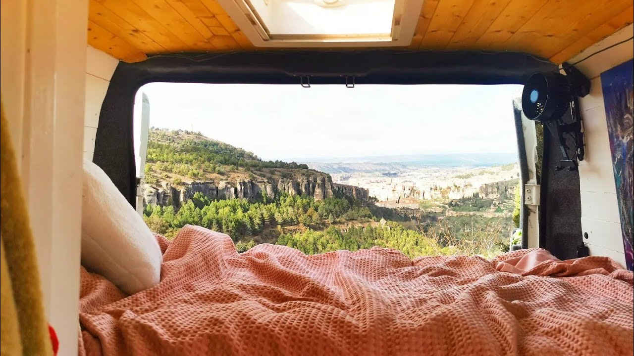 Spain vanlife pt 1! Plymouth ferry to Santander then drive to Valencia and inside van tour!