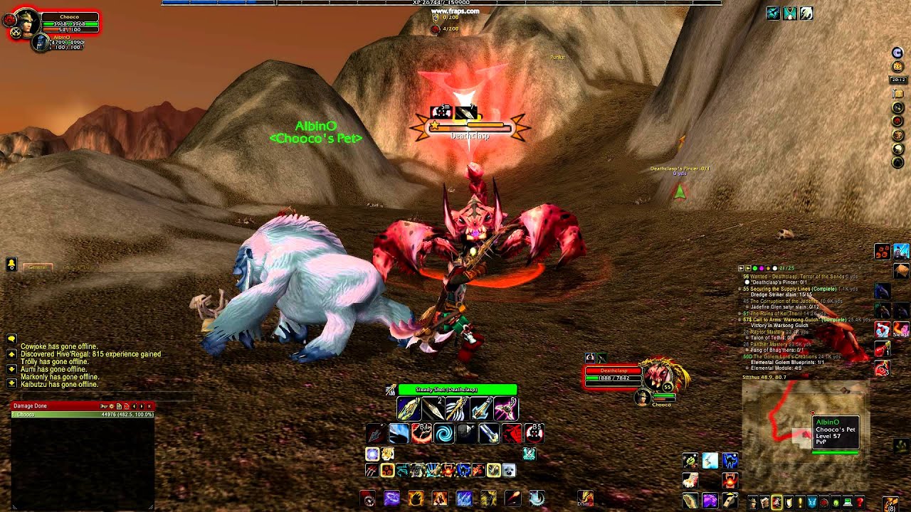 WoW Wanted Deathclasp Terror of the Sands