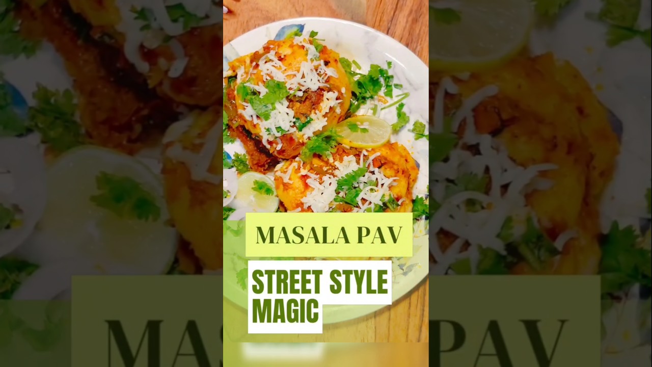 Spicy Masala Pav Recipe | मसाला पाव 😍