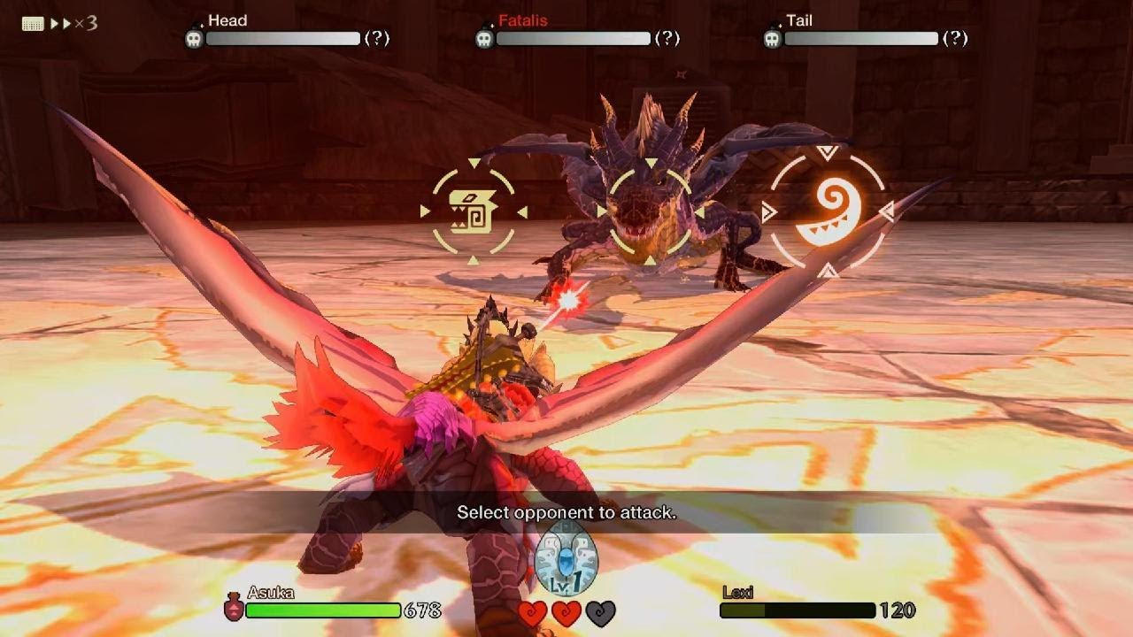 T | MONSTER HUNTER STORIES -  BEAT Fatalis First try