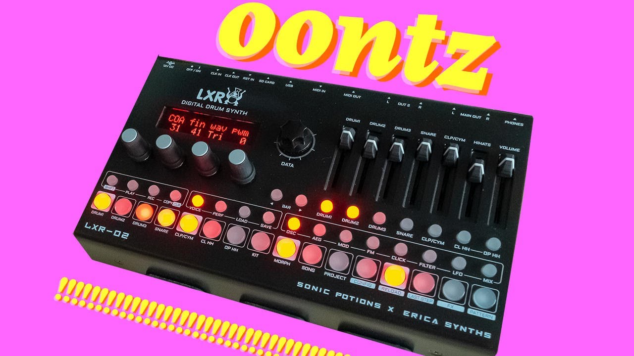 130 BPM on the Erica Synths LXR-02 (and Octatrack)