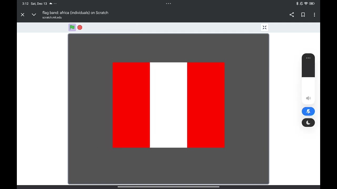 Africa flag band but I secretly changed some flags