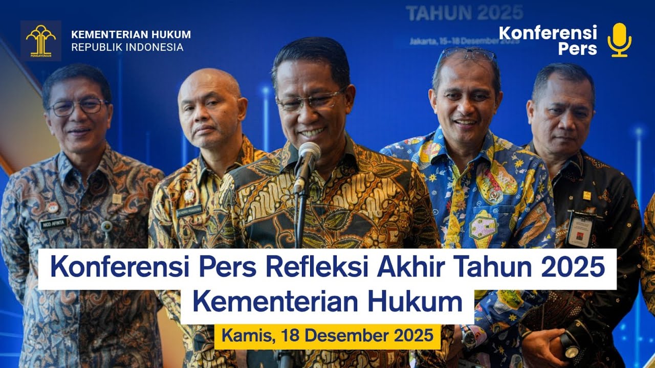 Keterangan Pers Menteri Hukum: Soft Launching Super App Kemenkum
