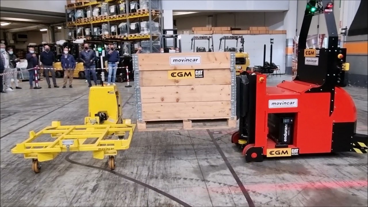 AGV - LGV -  Veicoli A Guida Automatica Movincar-CGM