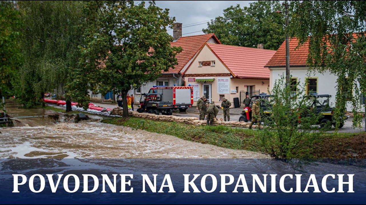 Povodňová situácia na kopaniciach | september 2024