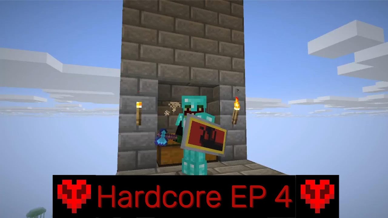 Making a Mob XP farm in Hardcore EP 4