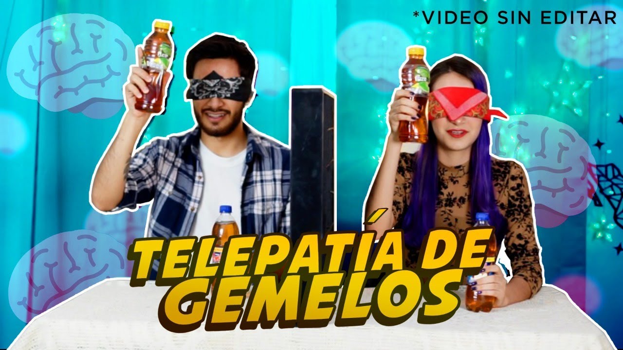 Comprobando si existe la TELEPATÍA DE GEMELOS *video sin cortes*