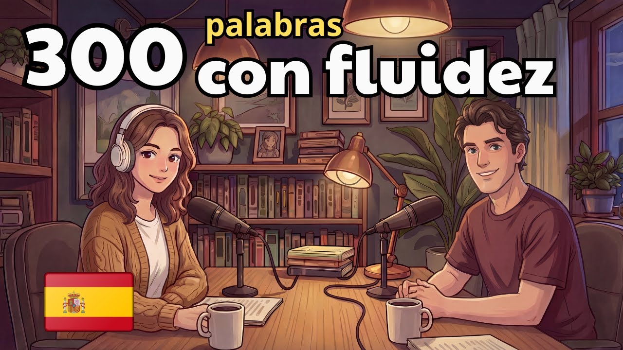 Speak Spanish Fluently with Only 300 Words | Daily Spanish Conversation Practice
