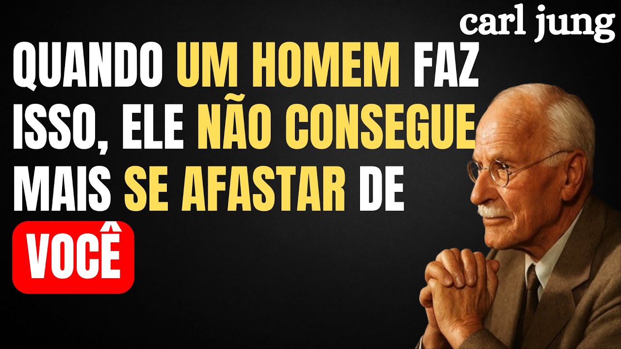 ESSAS EMOÇÕES SÃO VICIANTES E TORNAM IMPOSSÍVEL PARA ELE SE AFASTAR DE VOCÊ | CARL JUNG