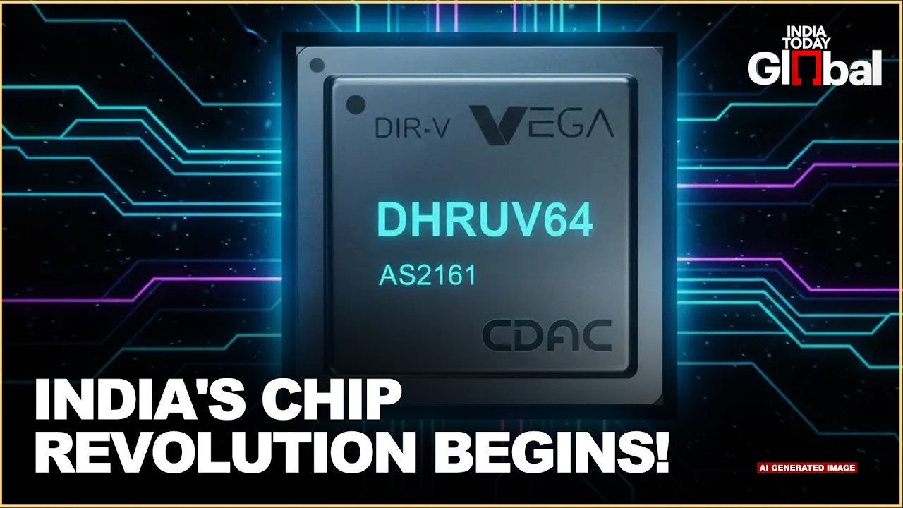 India Unveils DHRUV 64 First Indigenous 64 Bit Processor Can It Challenge Global Chip Giants