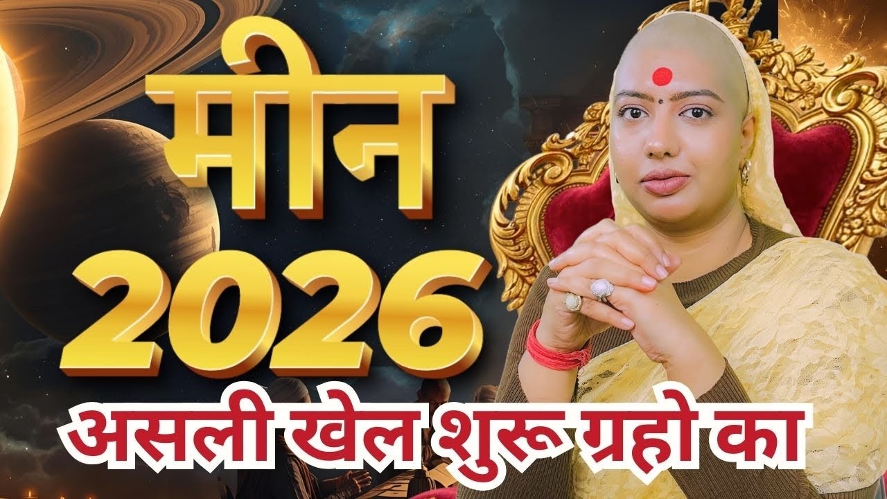 मीन  2026 राशिफल | वार्षिक राशिफल | मीन राशिफल | Meen Rashifal | yearly rashifal @grahokibaat 