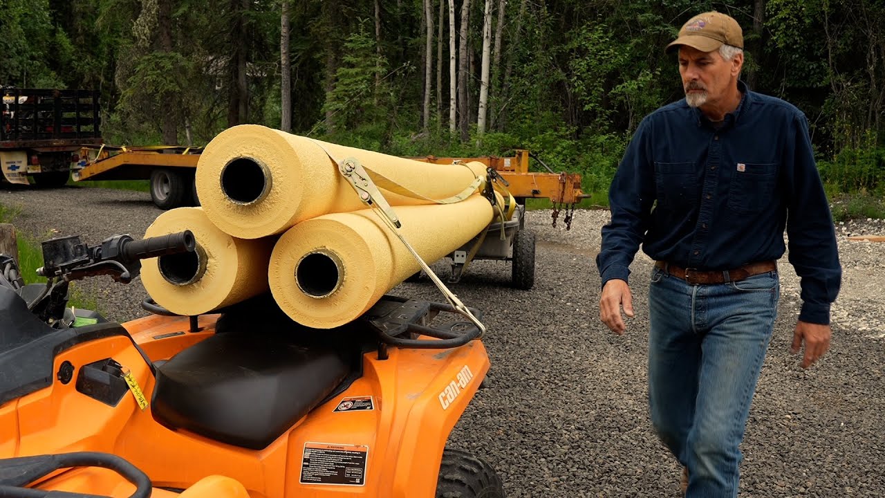 HOW TO BUILD an ALASKAN Log Cabin - Ep 13