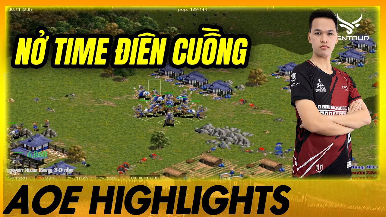 Cuộc thi PHÁT TRIỂN nhưng trình của CSDN là QUÁ VƯỢT TRỘI | AoE Highlights 