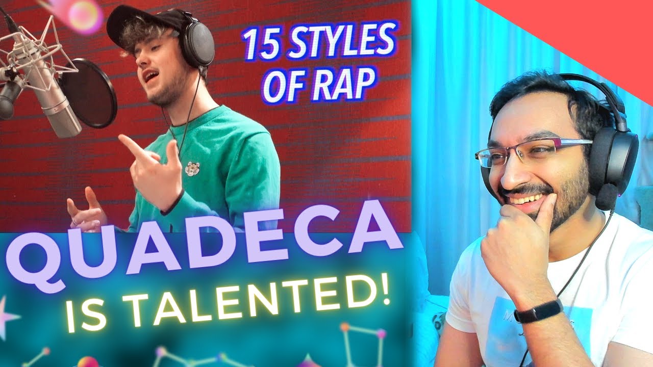 QUADECA IS SO GOOD! 15 Styles of Rapping Reaction (ft. Drake, Pop Smoke, NF, Roddy Ricch, Lil Uzi)