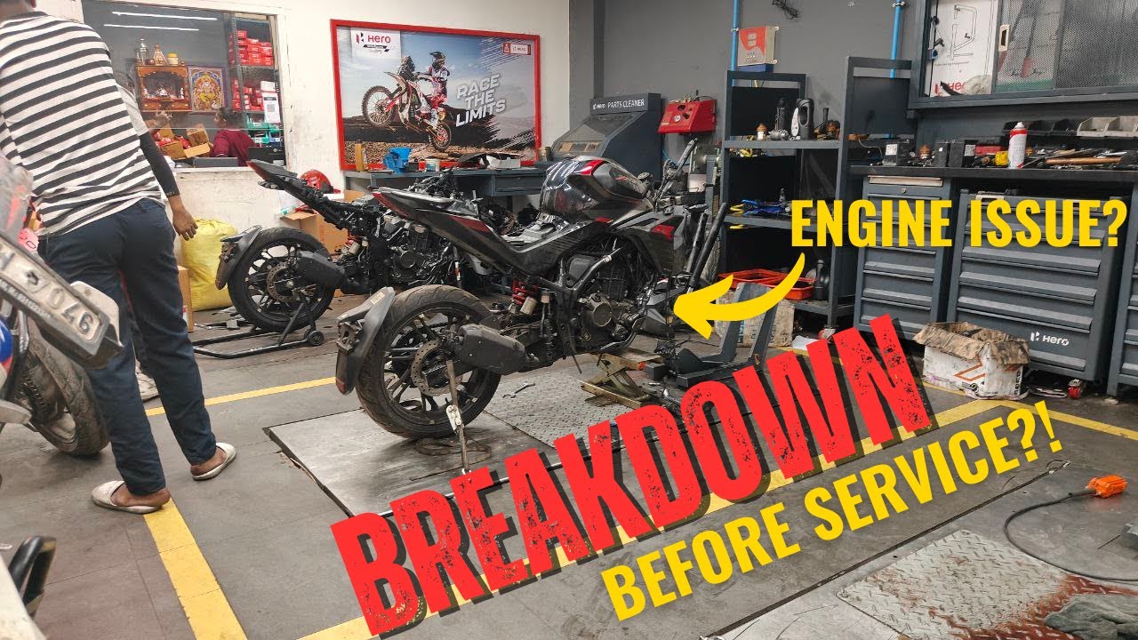Hero Xtreme 250R Ka ENGINE KHUL GAYA! 😱 Starter Problem & Full Service Cost Shock 🤯