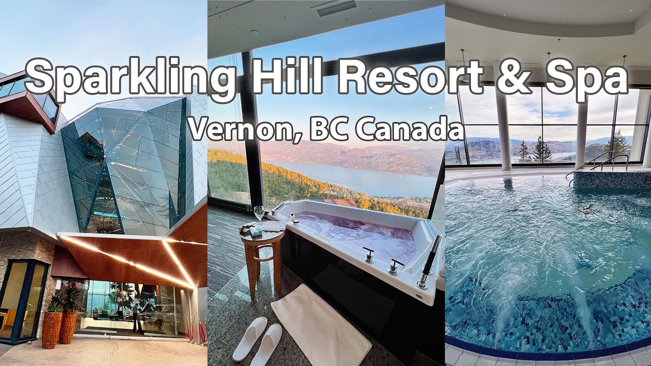 🇨🇦Sparkling Hill Resort and Spa, Vernon BC Canada | Tour & Review | Gray Monk Estate Winery🍷