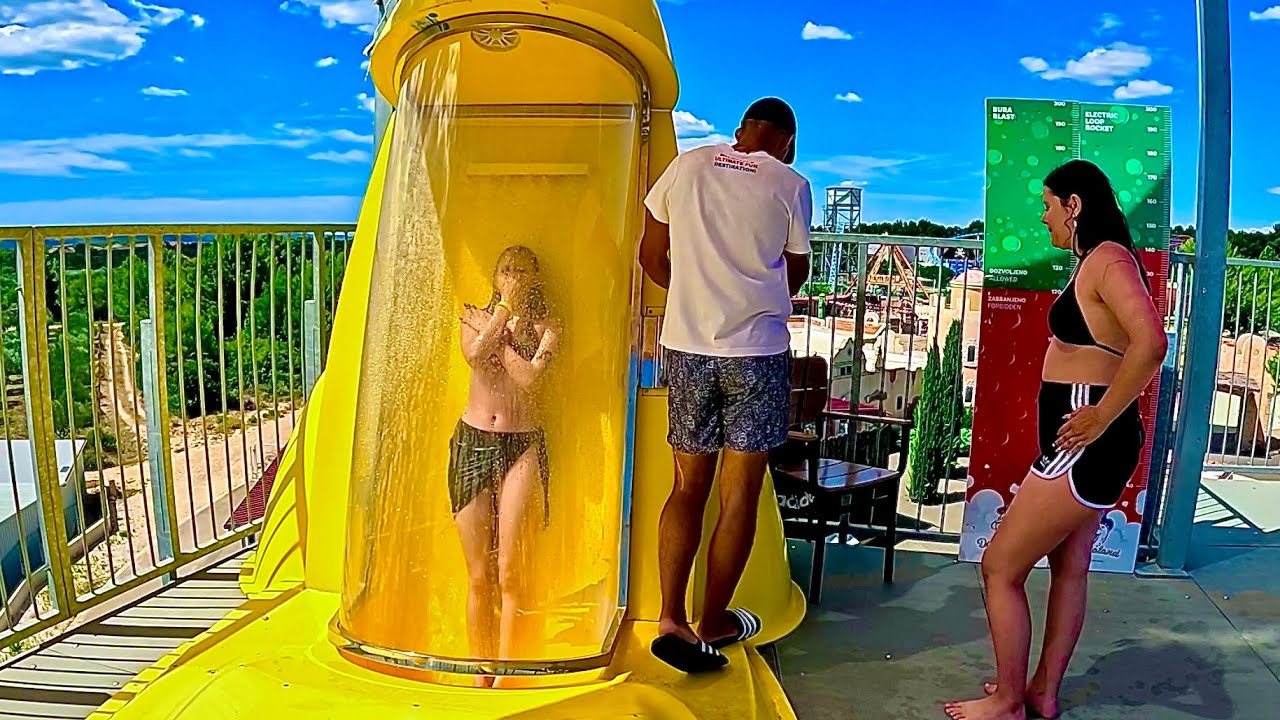 Dalmaland Waterpark in Biograd na Moru, Croatia