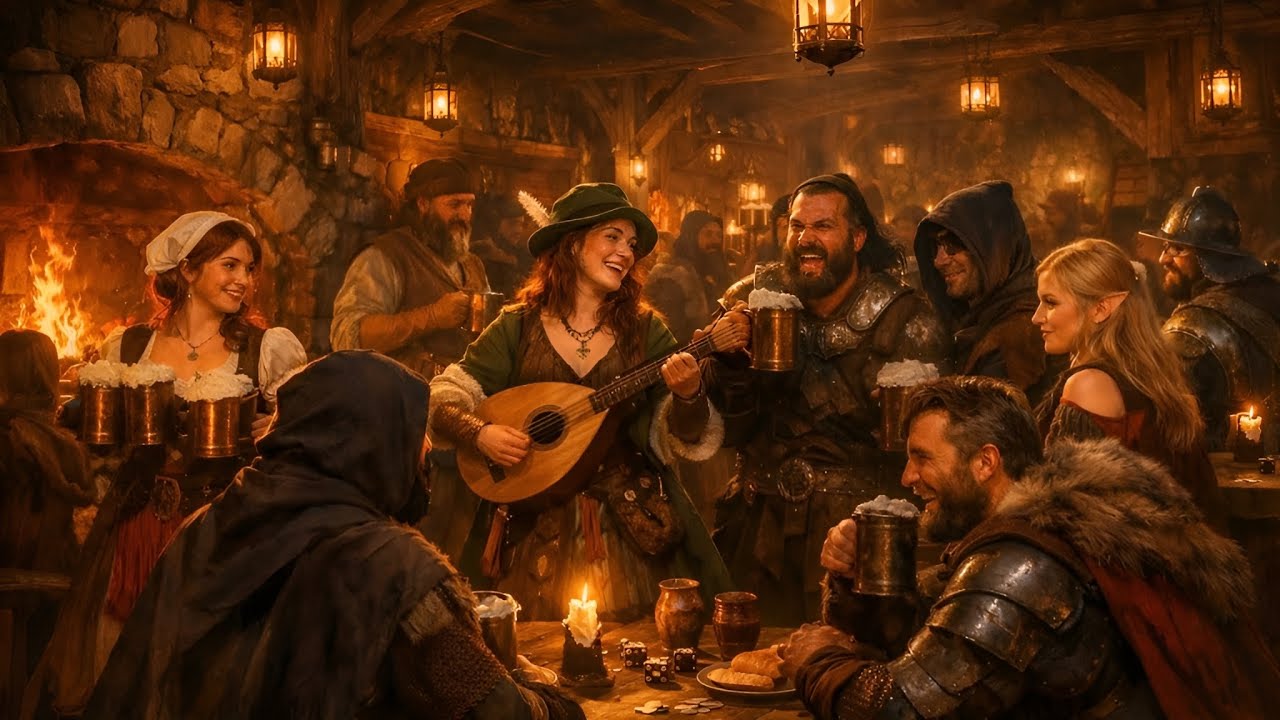 medieval tavern you will visit more than once • AI Music