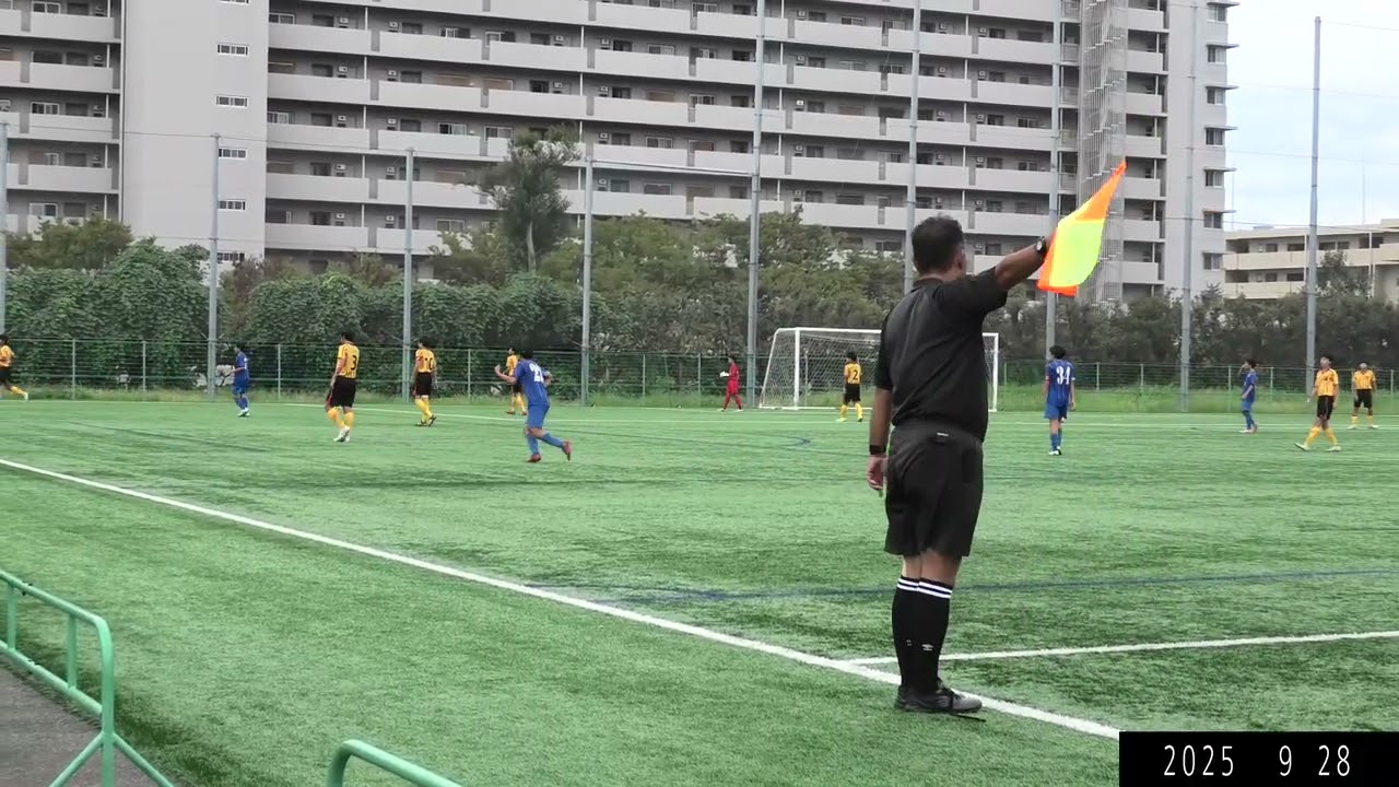 250928アドバンスリーグ第18節最終節