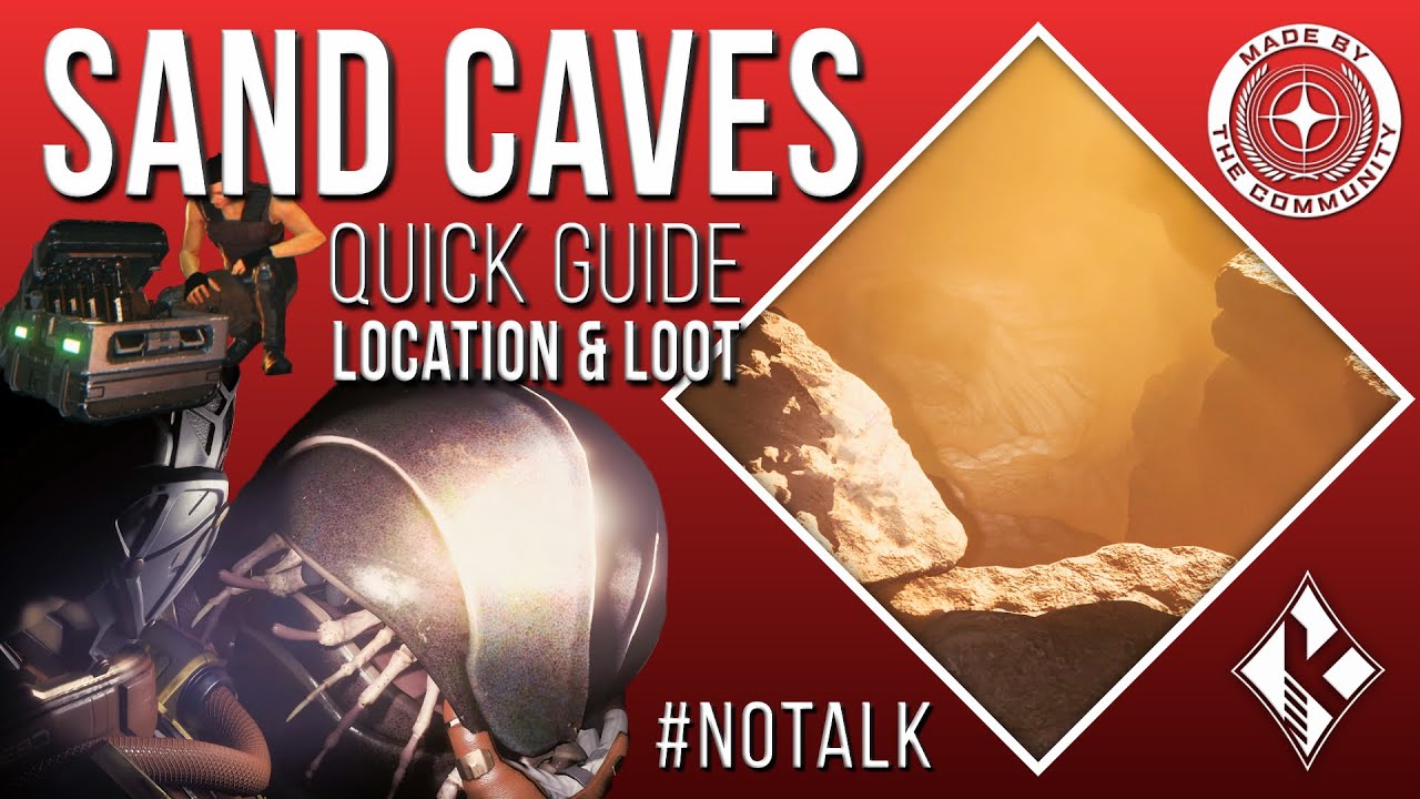 Sand Caves Guide 3.18 [4K] Star citizen | How to find the new sand caves and what to expect #NoTalk