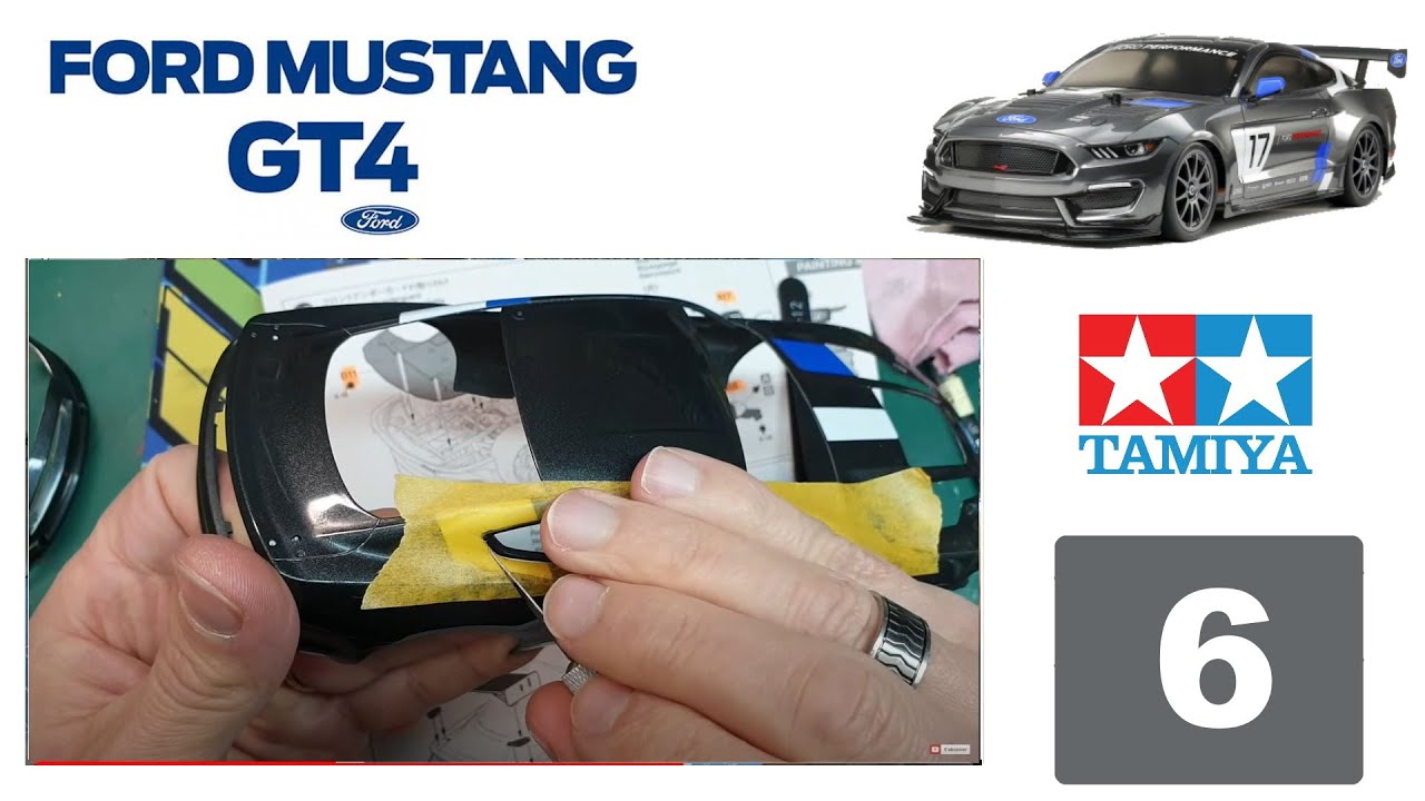 Ep 6 ► FORD MUSTANG GT4► TAMIYA