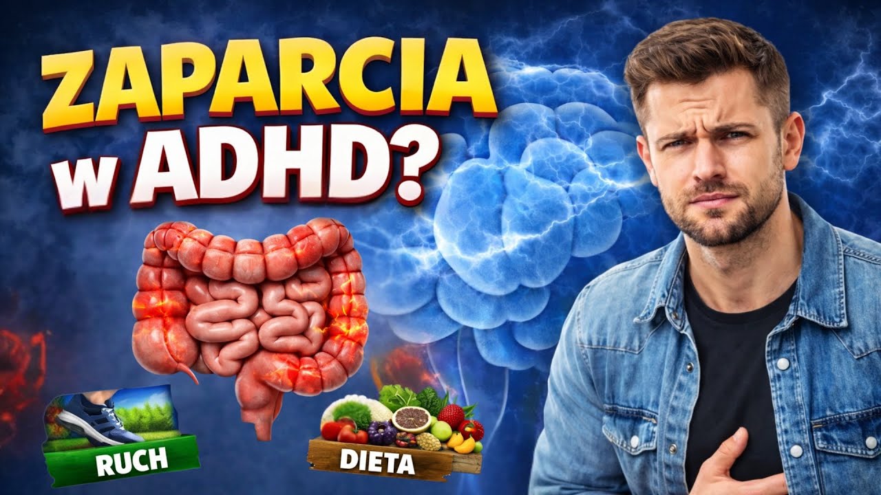 ADHD i zaparcia — dlaczego osoby z ADHD częściej mają problemy z wypróżnianiem?