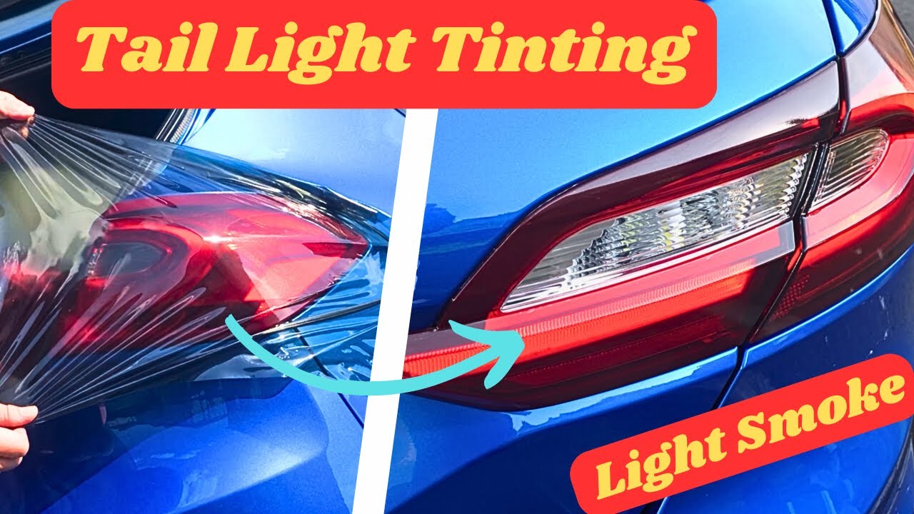 Ford Fiesta mk8 Tail Light Tint | APA Light Smoke