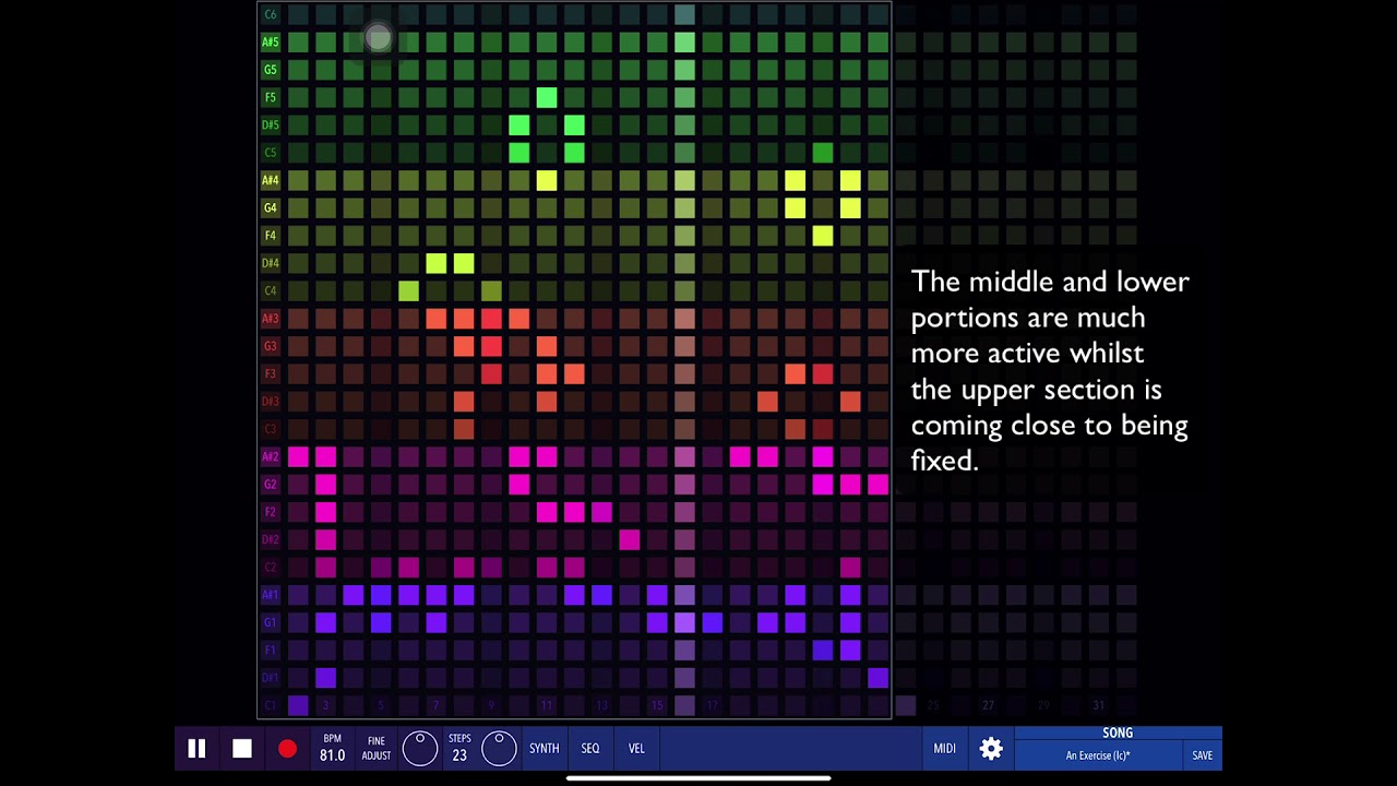 Xynthesizr - using the 'game of life'.