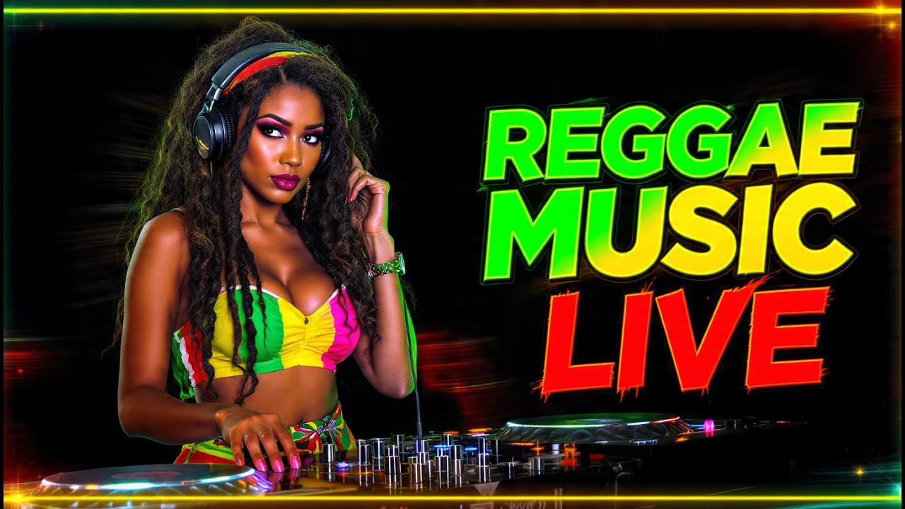 Reggae Island Vibes Live 🌊 Conscious Lyrics, Dubwise Beats & Relaxing Tropical Energy