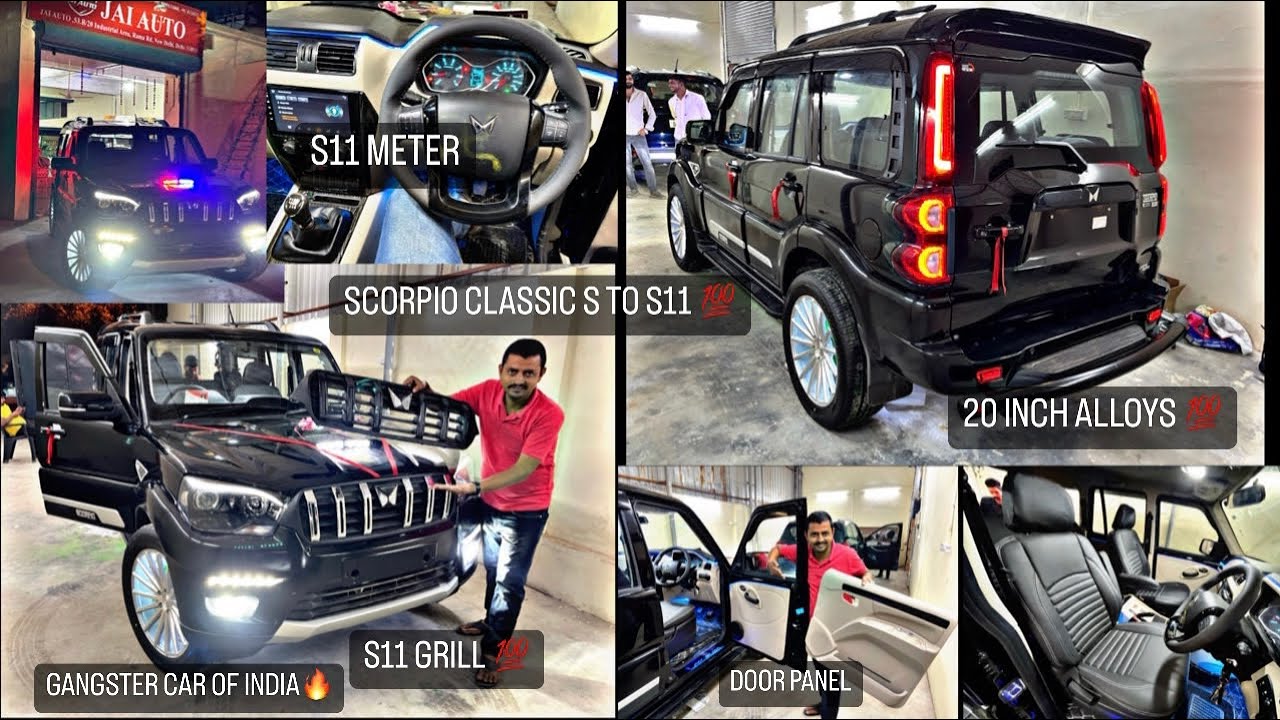 SCORPIO CLASSIC 2022 MODIFIED ✅ SCORPIO CLASSIC S TO S11✅ SCORPIO BASE TO TOP MODIFIED ✅